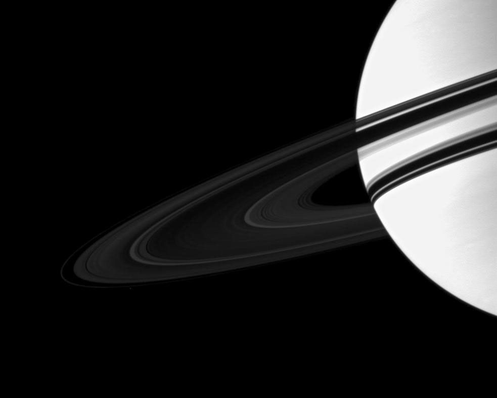 Saturn and its rings