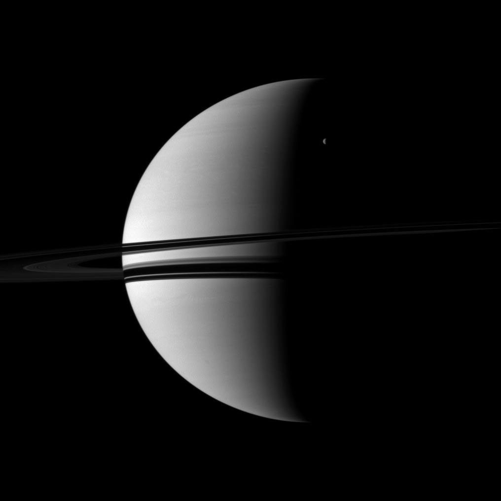 Rhea and Saturn