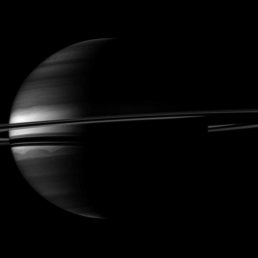 Saturn and its rings