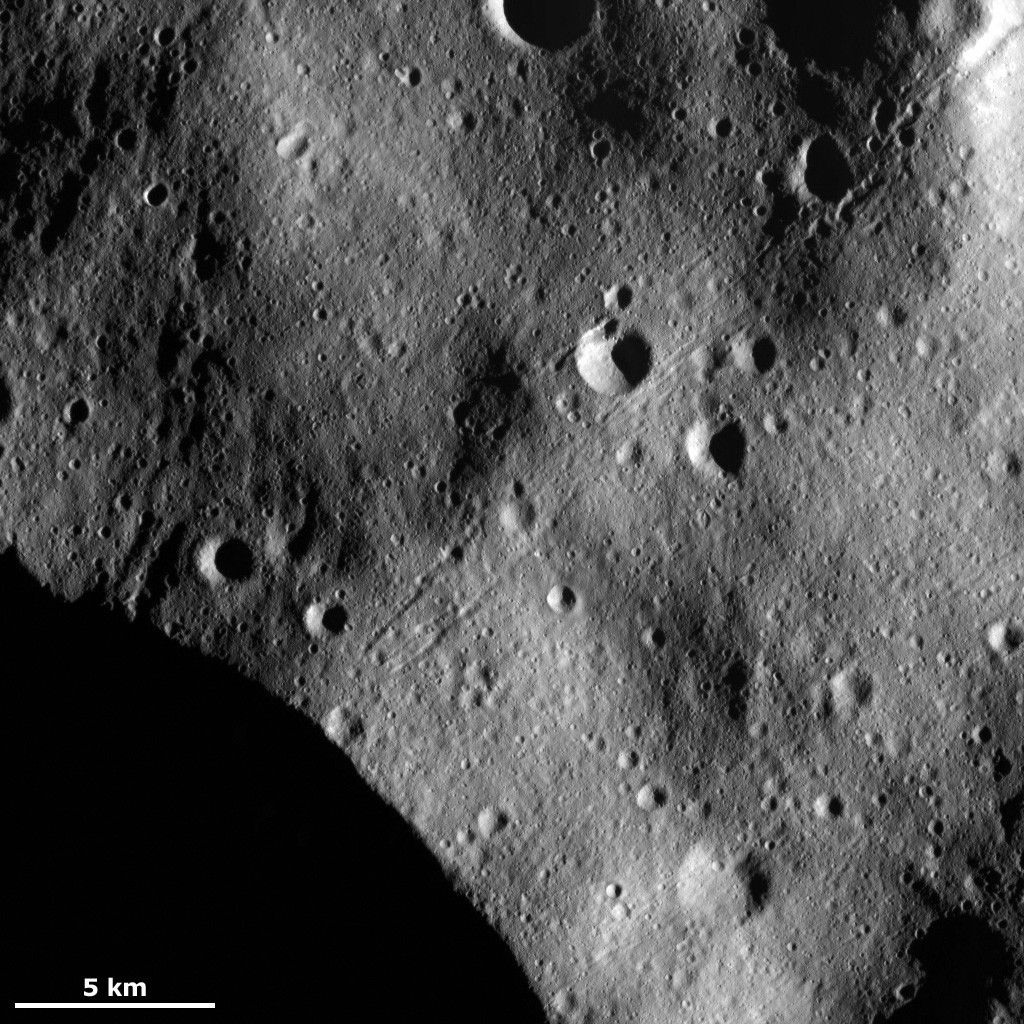 Crater Chains on Regolith