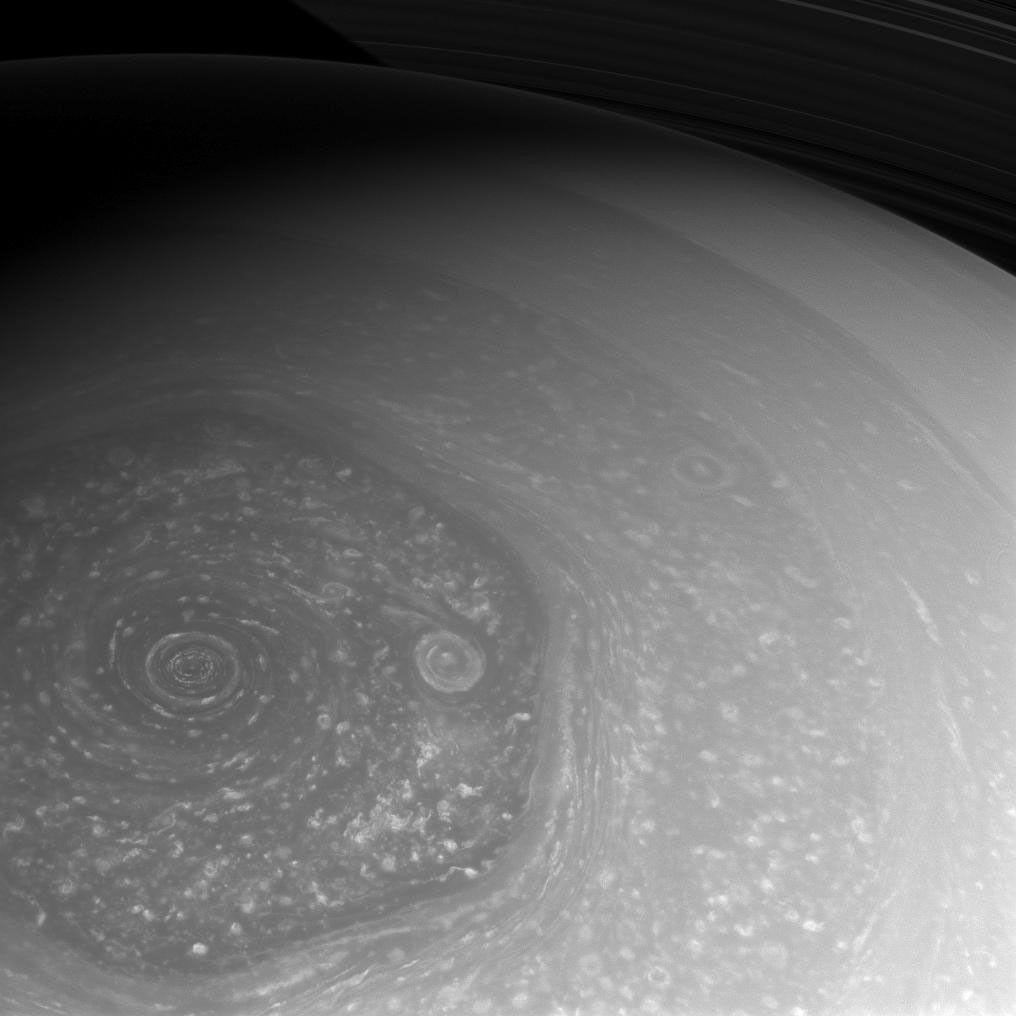 Saturn's northern hemisphere