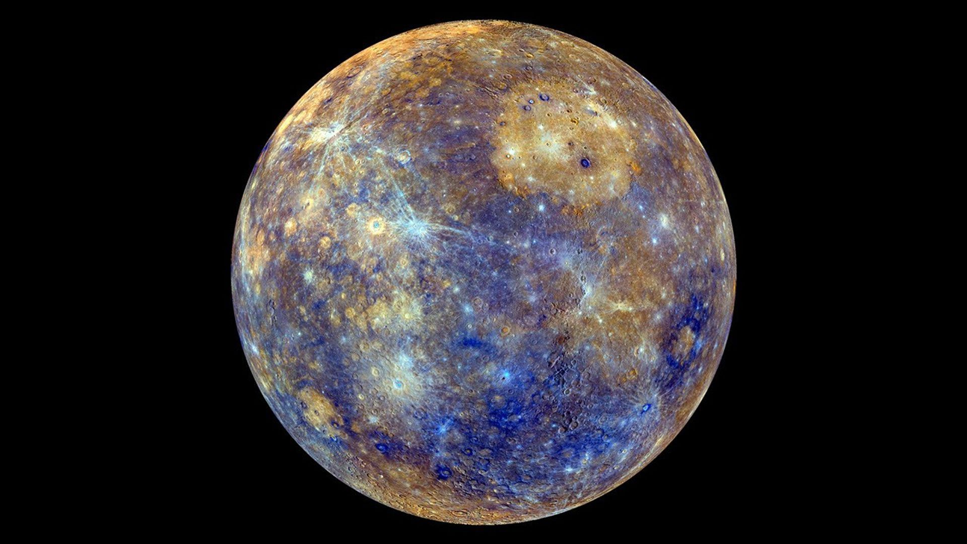 The planet Mercury