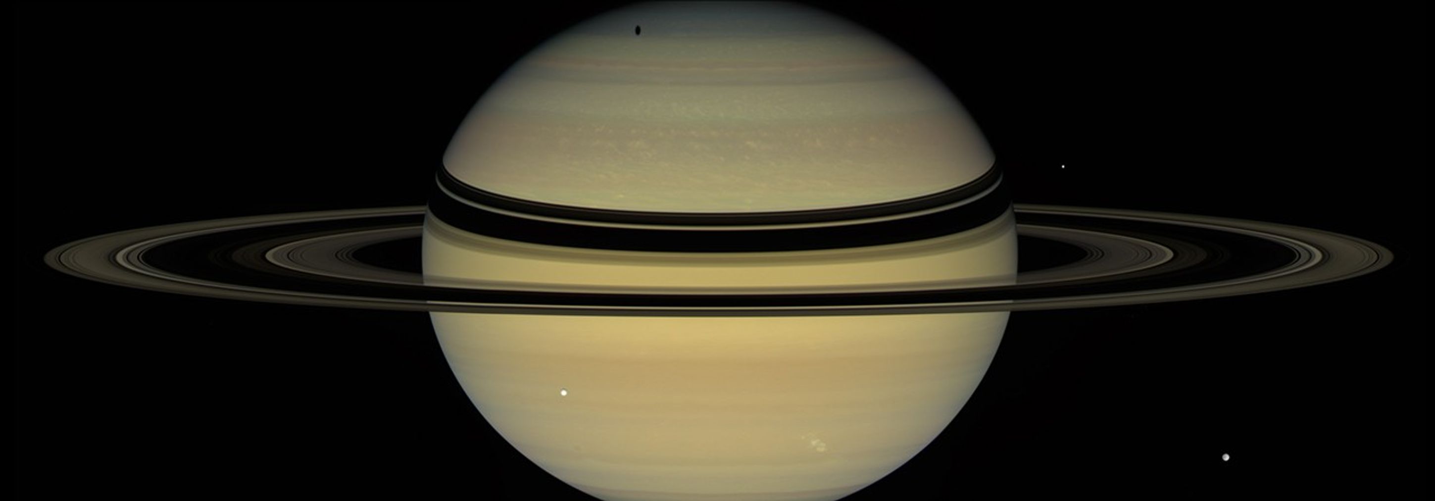 Saturn and its majestic rings