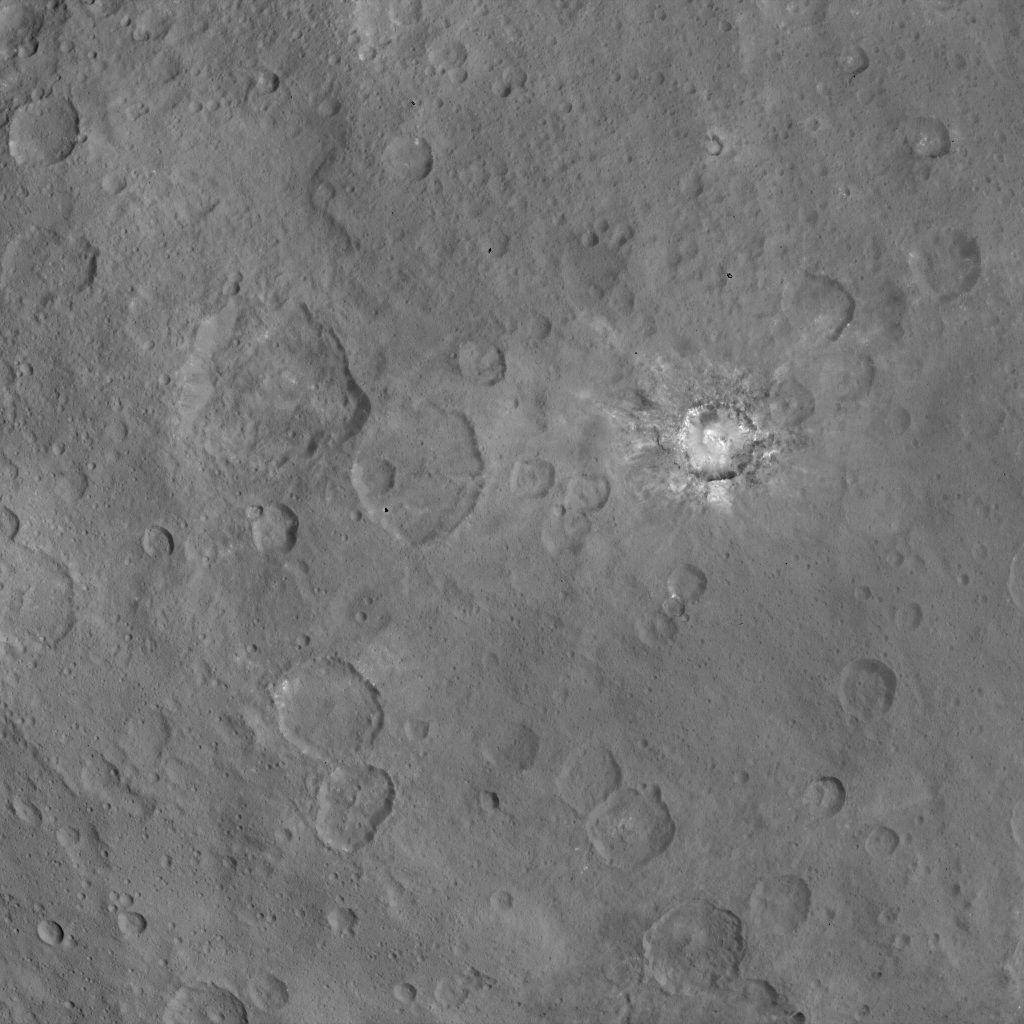 Dawn Survey Orbit Image 45
