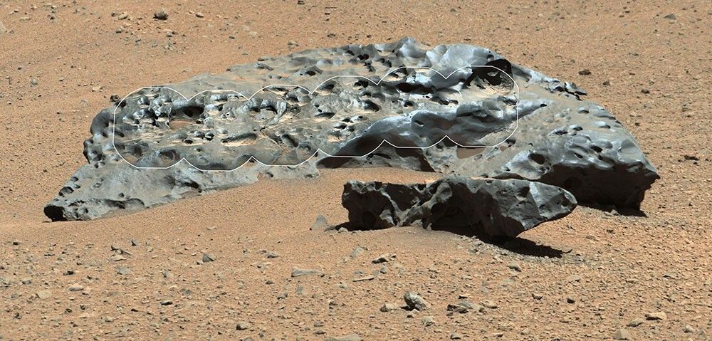 
			Curiosity Finds Iron Meteorite on Mars - NASA Science			