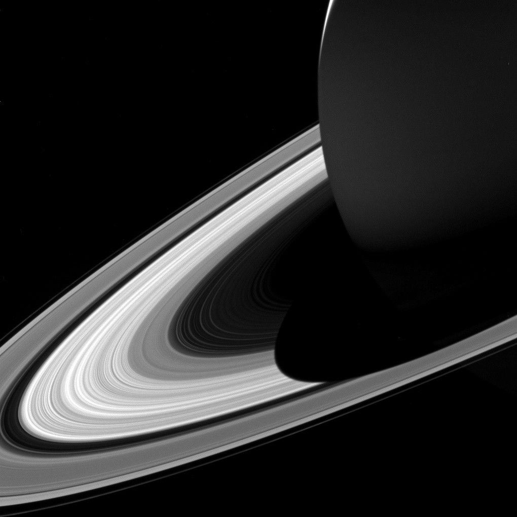 Saturn and its rings