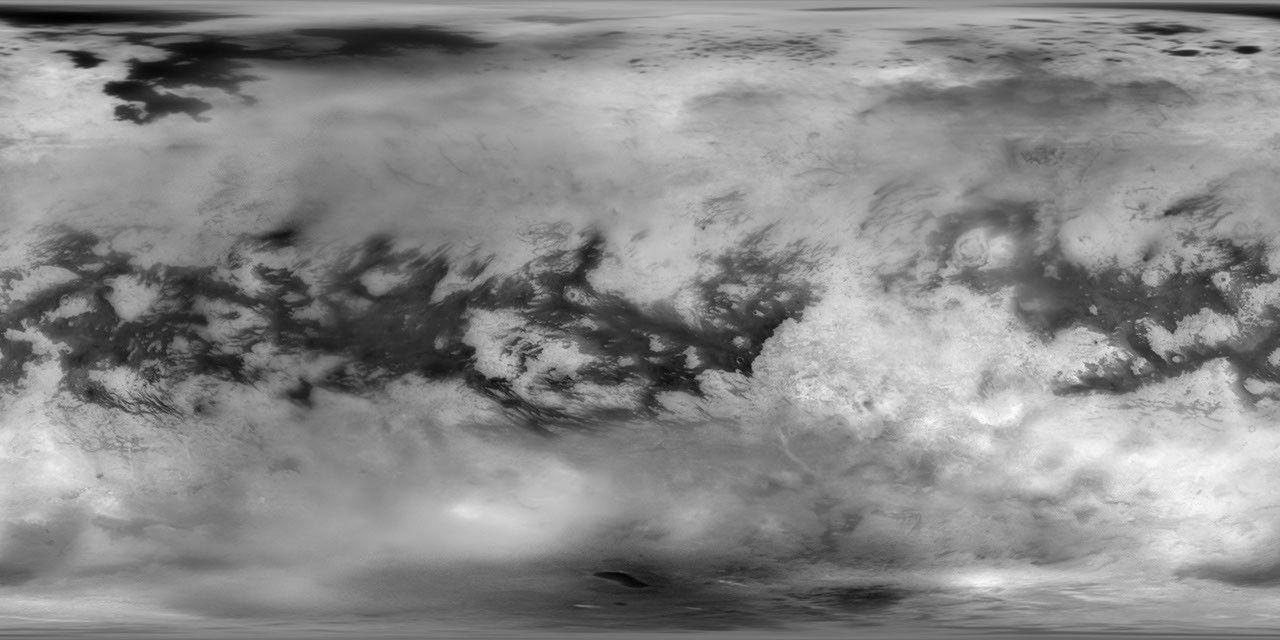 Titan Mosaic: The Surface Under the Haze - NASA Science