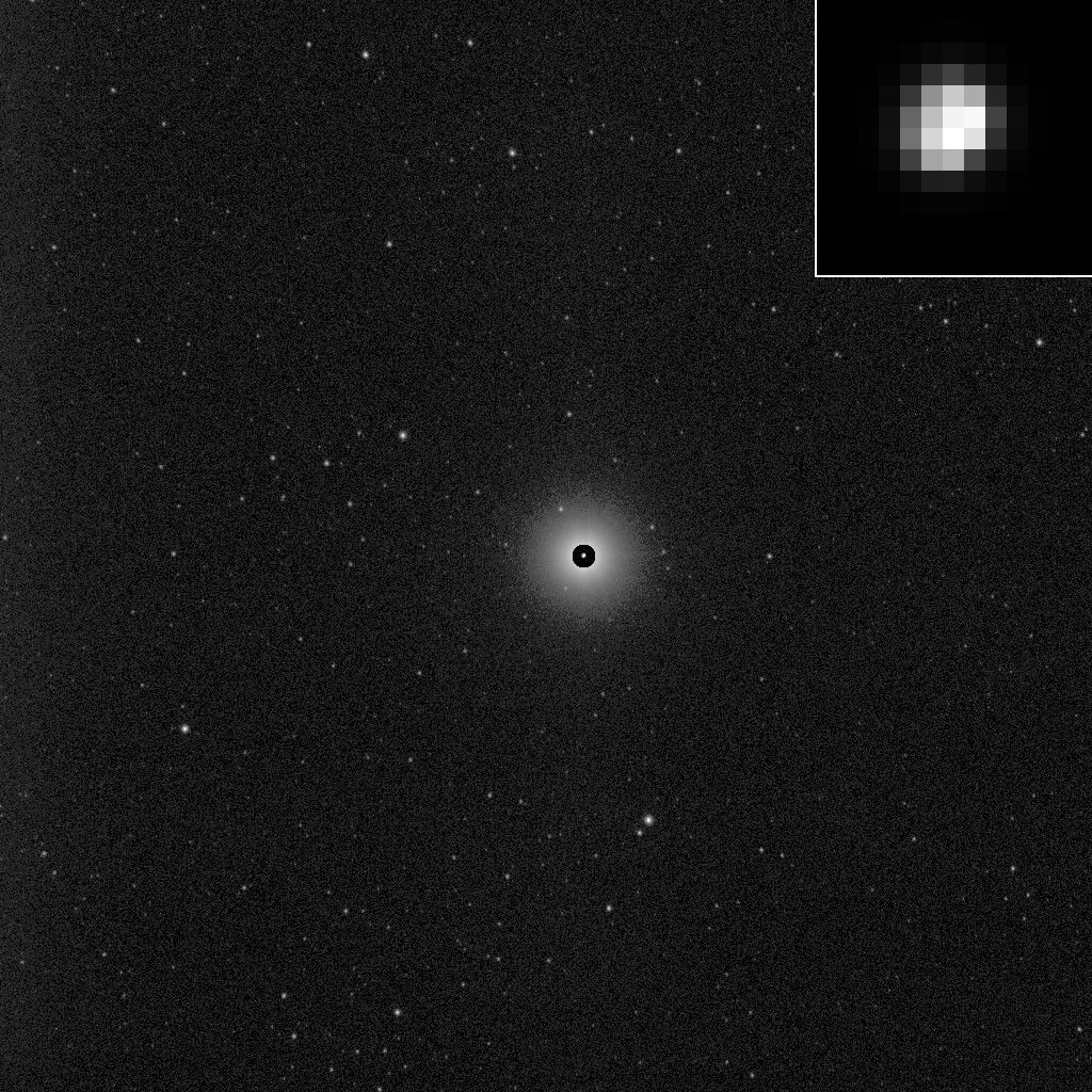 Dawn's First Glimpse of Vesta -- Processed