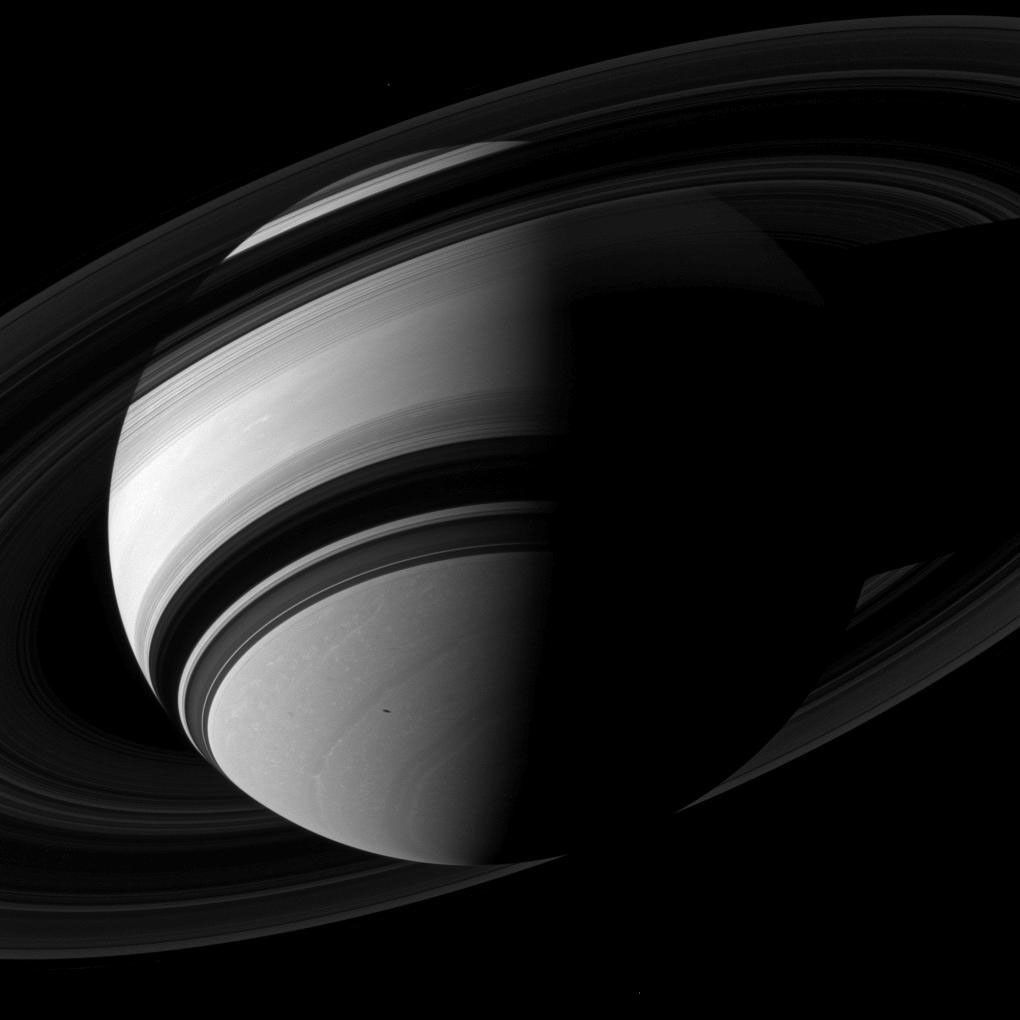 
			Saturn Looms - NASA Science			