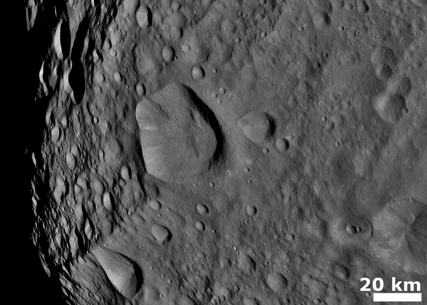 Cratered Terrain with Hills and Ridges