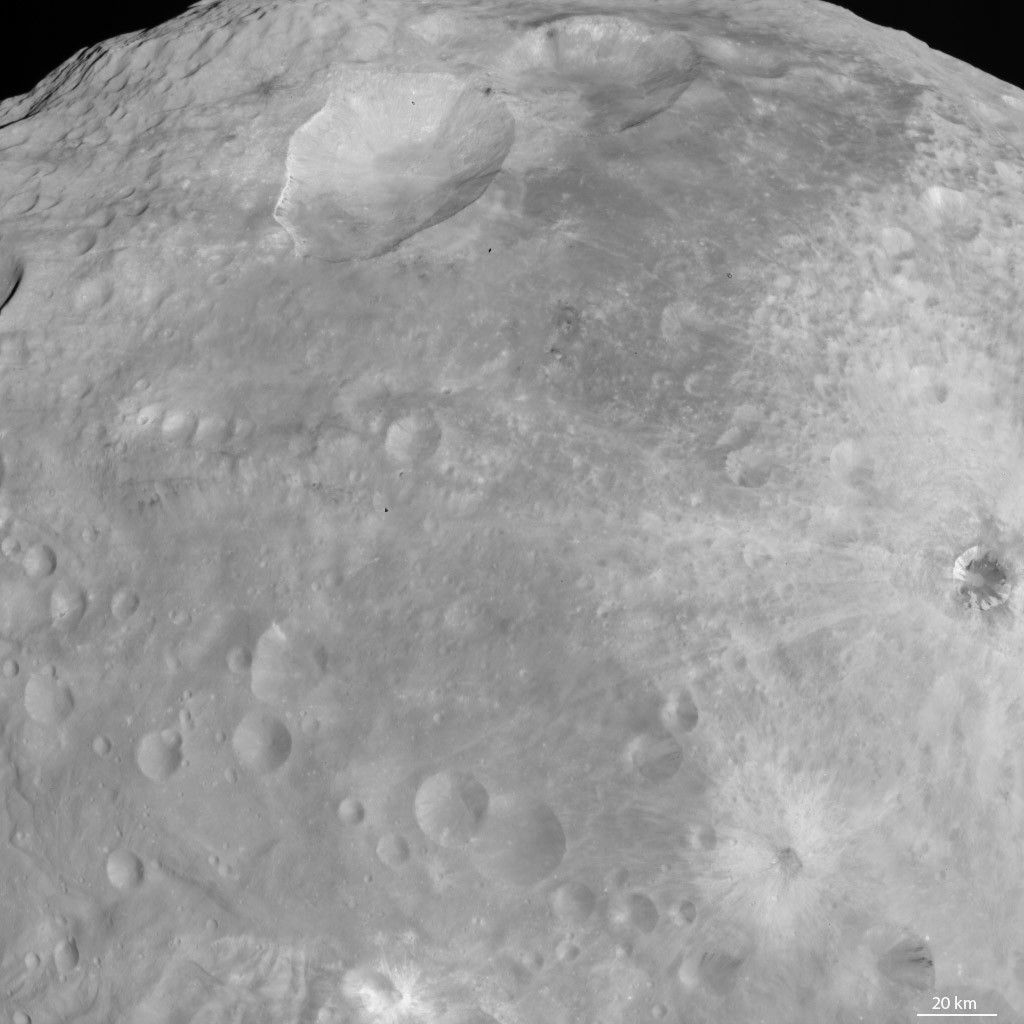 Craters with Bright Features