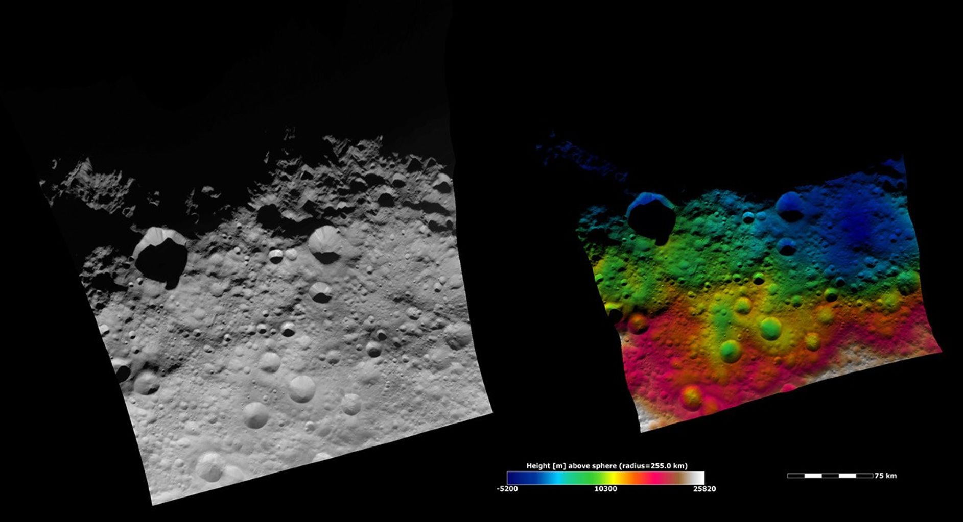 Topography of Vesta's Equatorial Region II