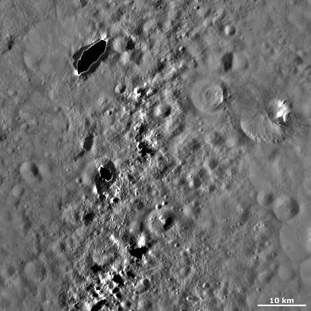 Fabia Crater