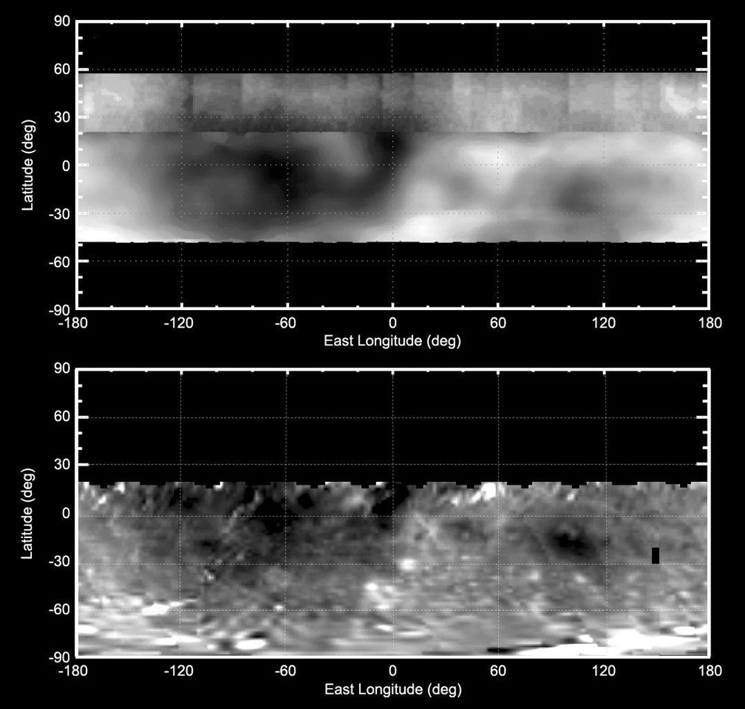 Two Views of Vesta Bright and Dark