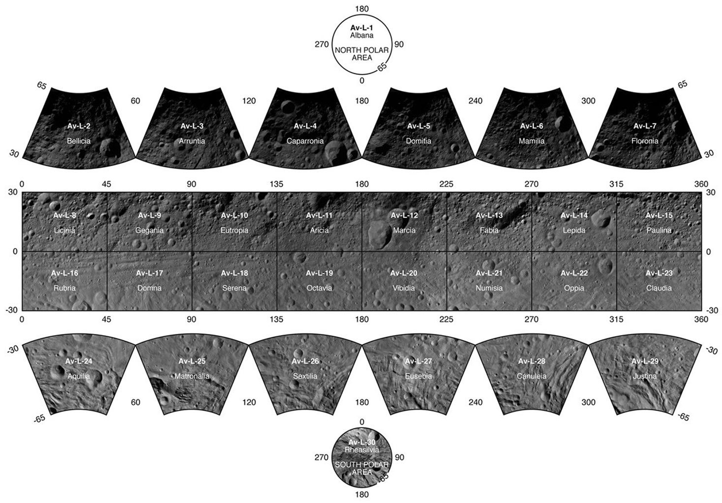 Touring the Giant Asteroid Vesta