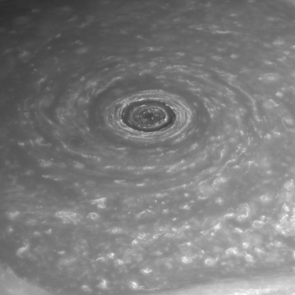 The great vortex at Saturn's north pole