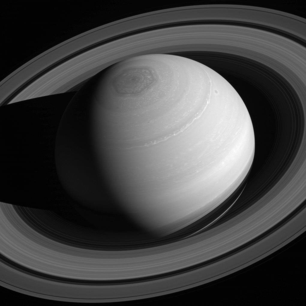 Saturn and its rings