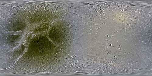 Map of Dione