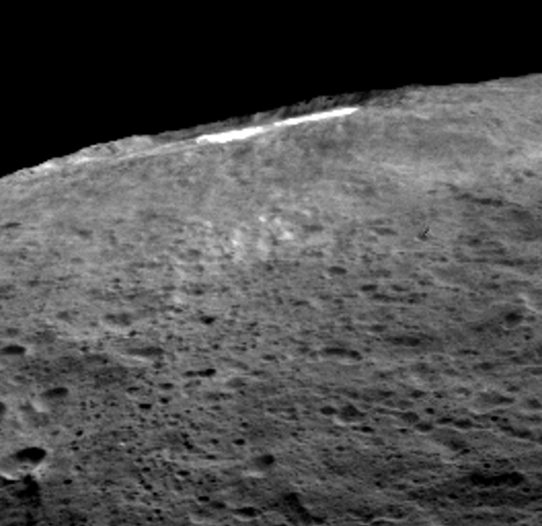 Lateral View of Occator