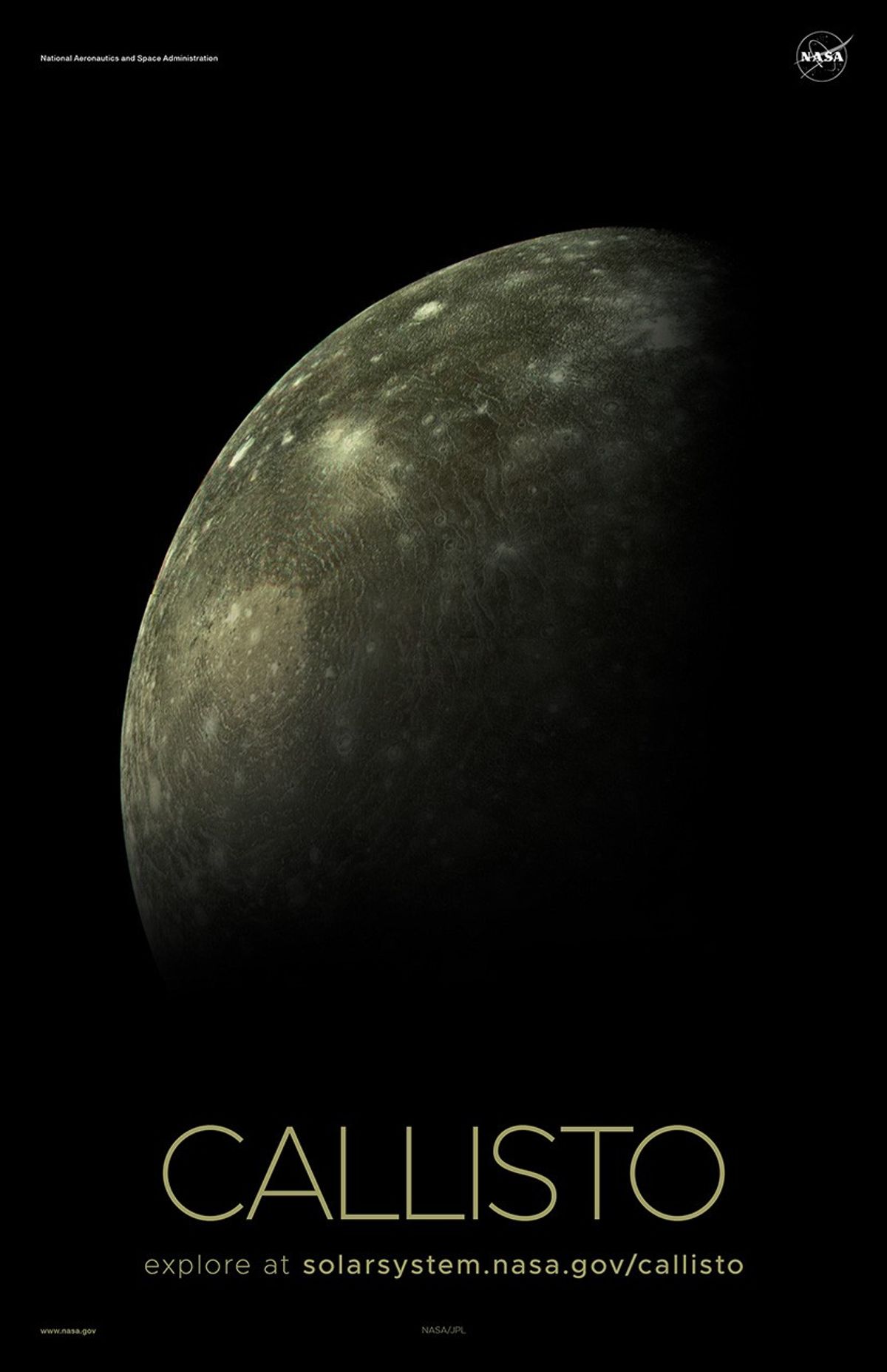 Shadowy view of Callisto