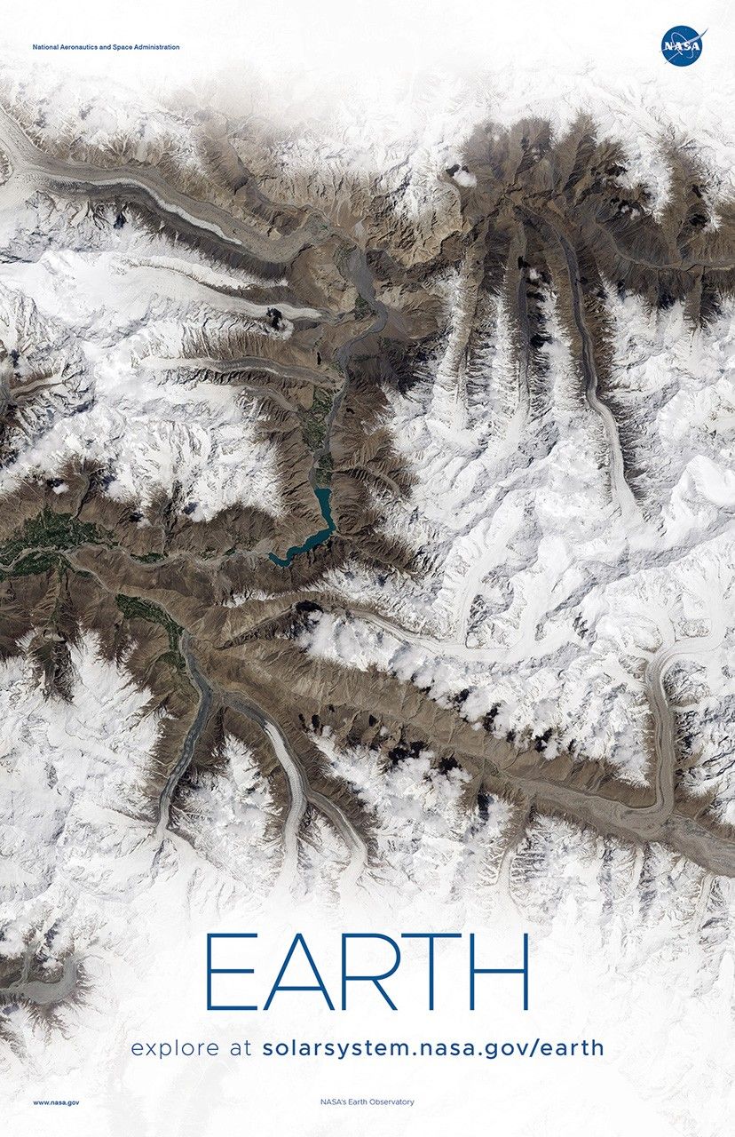 Earth Poster - Version F - NASA Science
