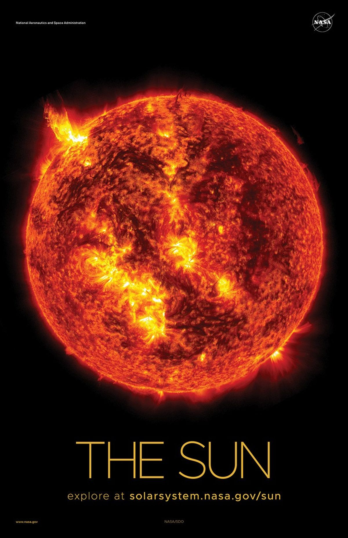 Full disk view of the Sun.