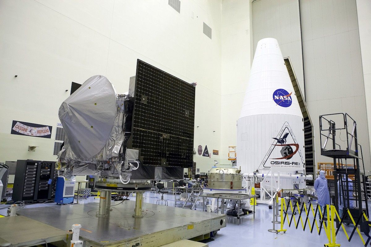 
			OSIRIS-REx and its Payload Fairing - NASA Science			