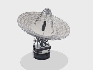 Deep Space Network 70 Meter Antenna 3D Model