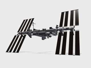 International Space Station 3D Model
