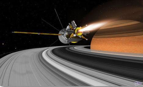 Saturn Orbit Insertion