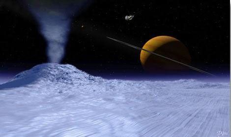 Enceladus' Ice Geysers