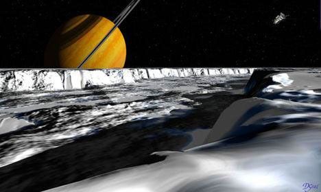 Tethys' Ithaca Chasma