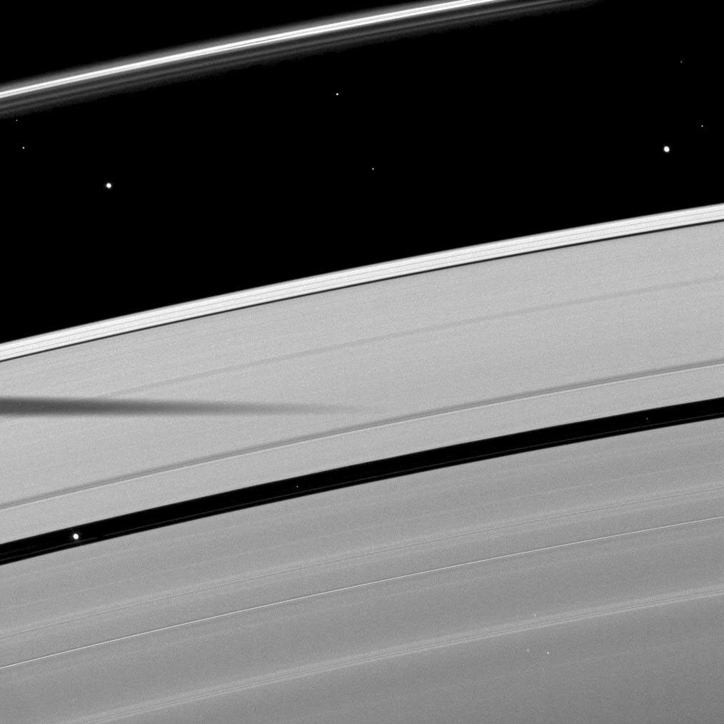 Saturn's A ring