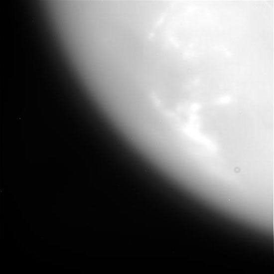 Titan's First Close-Up