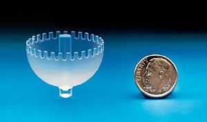 An hemispherical resonator gyros.