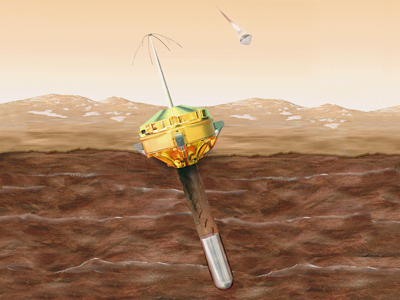 Artist's rendition of Deep Space 2
