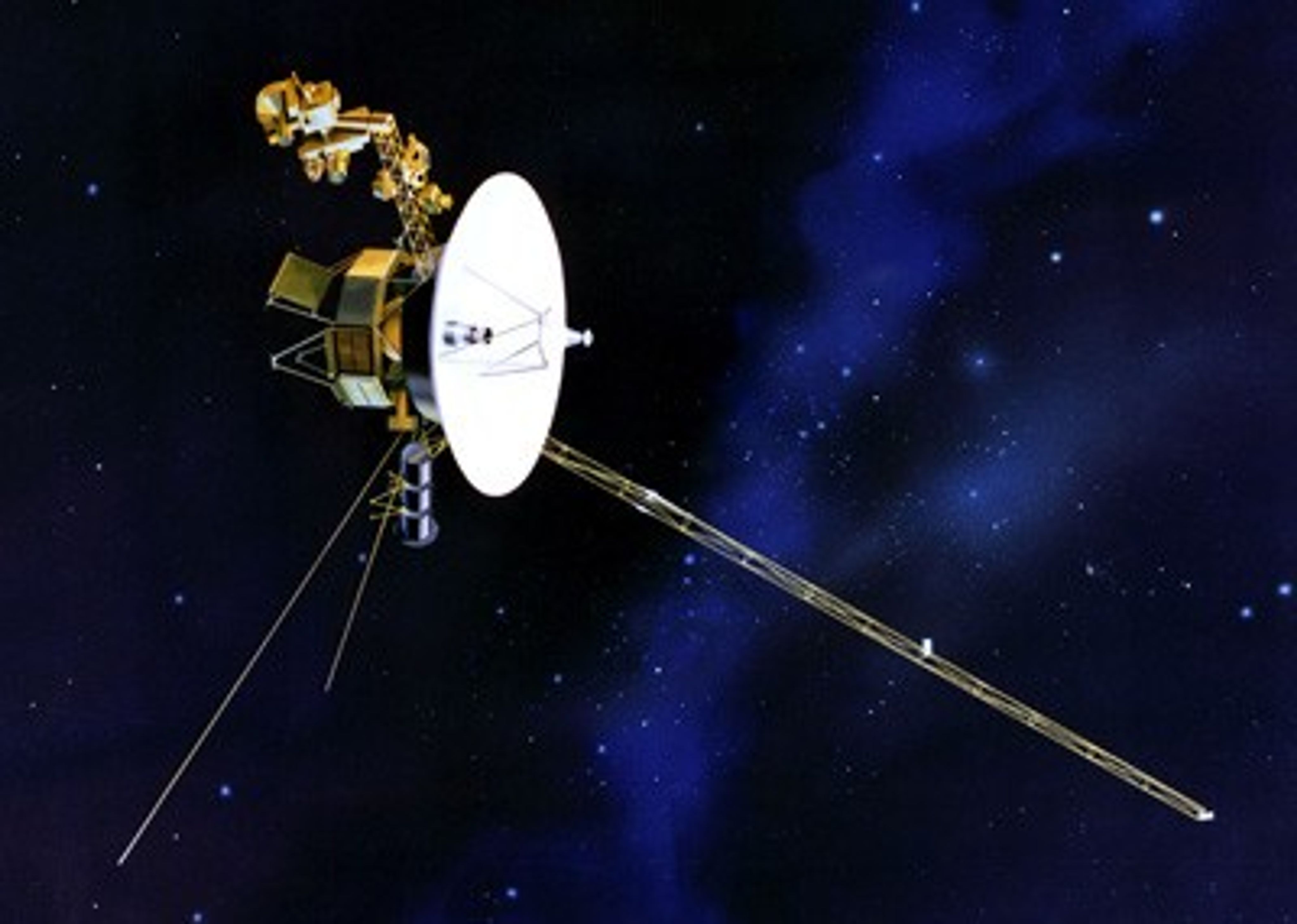 Artist's rendition of NASA's Voyager spacecraft