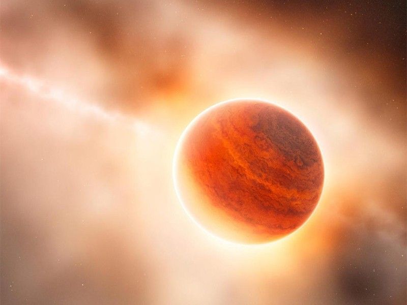 Kepler-70b Illustration