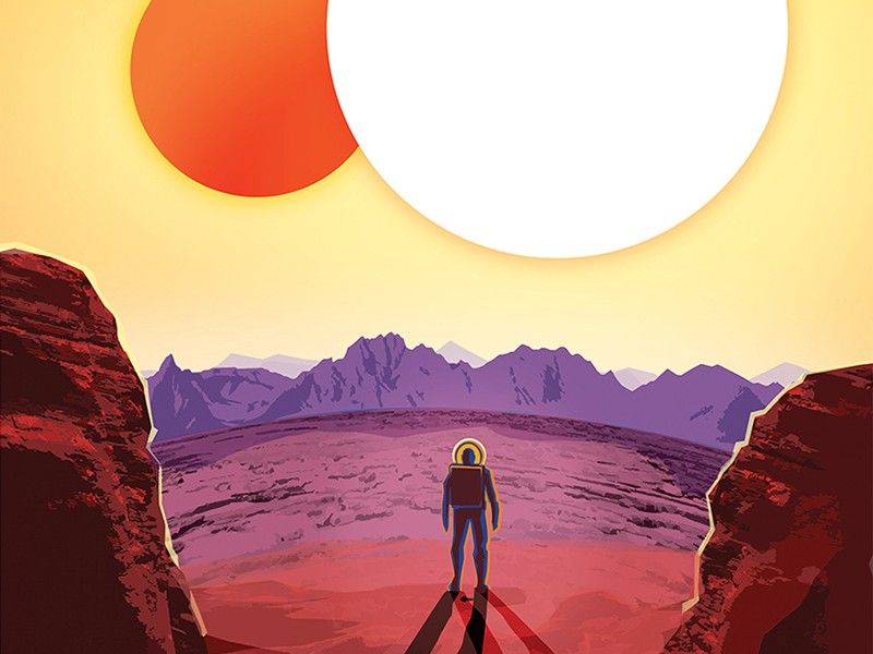 Kepler16b Illustration