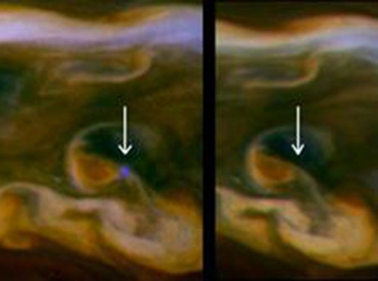 Lightning in Blue -- Annotated