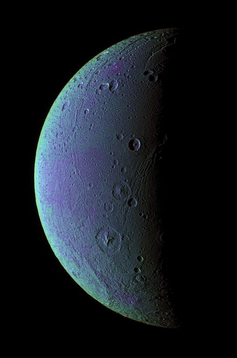 Dione Has Her Faults (False Color)