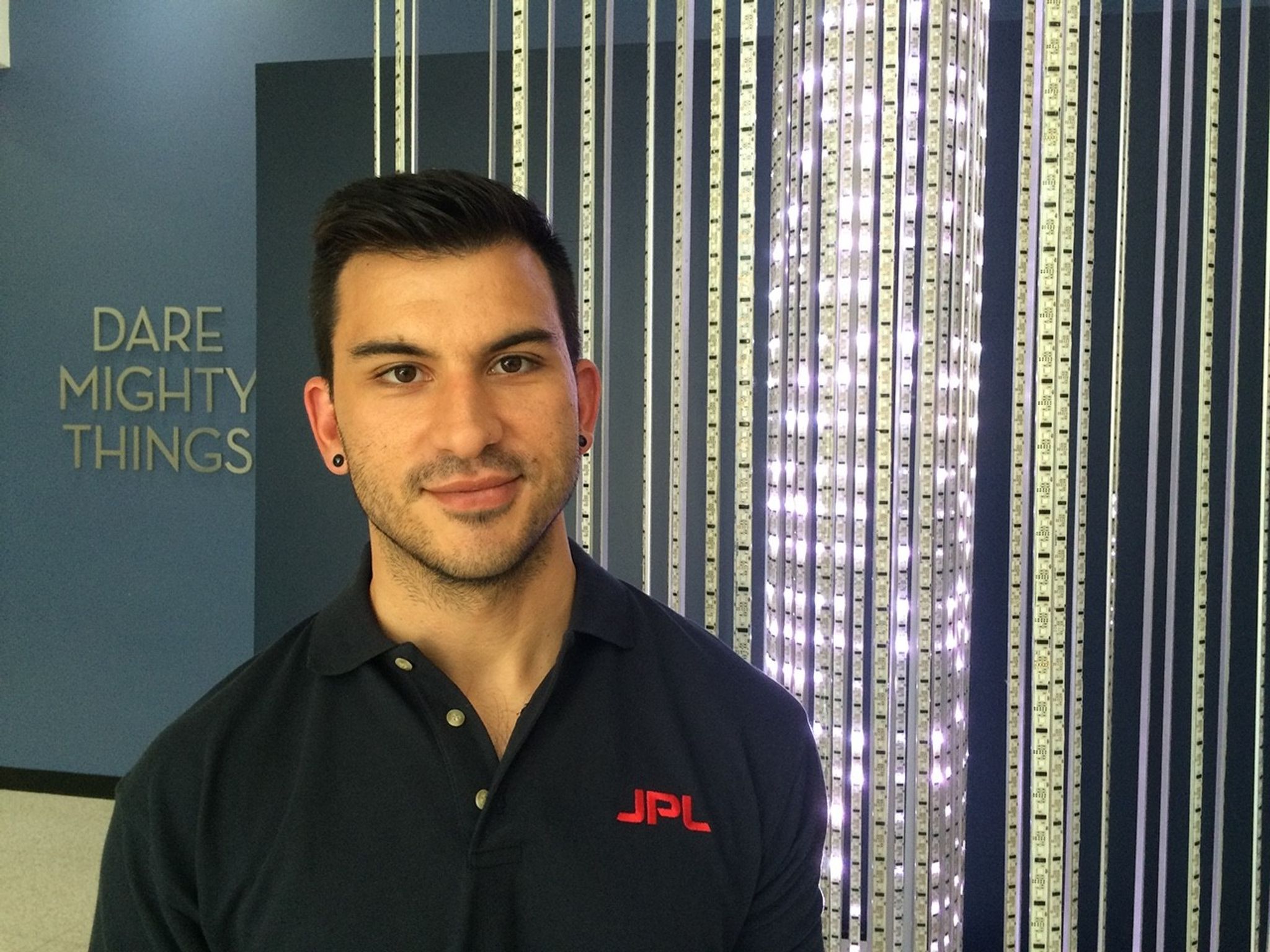 Brandon at JPL