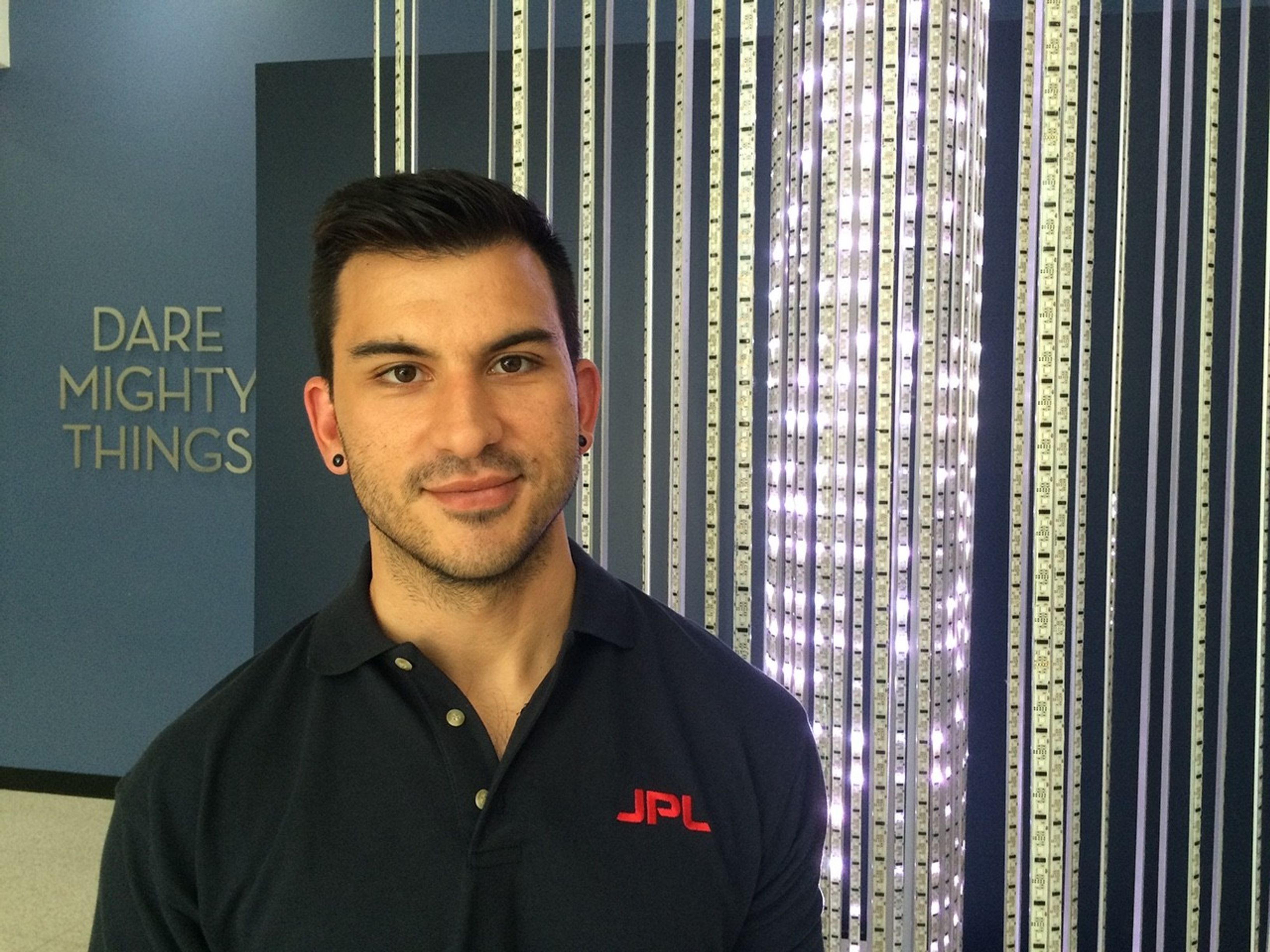 Brandon at JPL