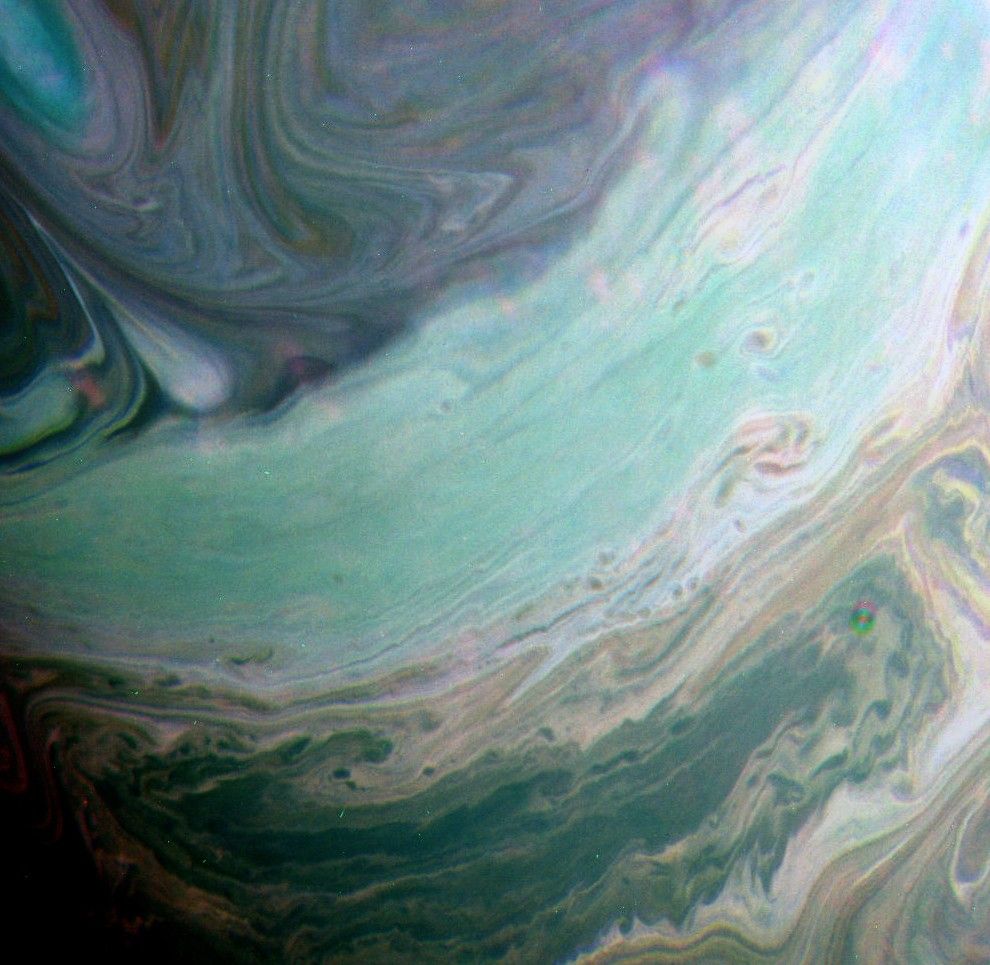 Saturn in the Infrared by Kevin M. Gill