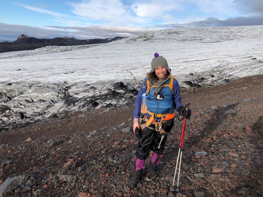 Molly Wasser in Iceland
