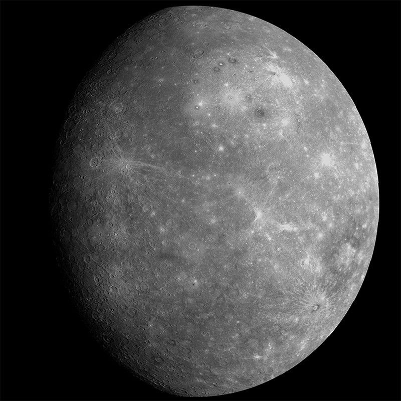 MESSENGER Mercury flyby
