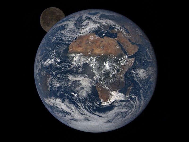 Earth and Moon