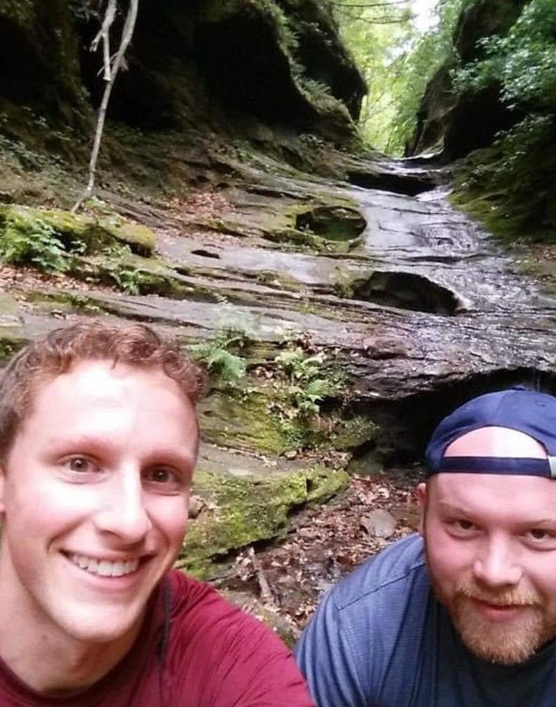 Josh Hamilton and friend