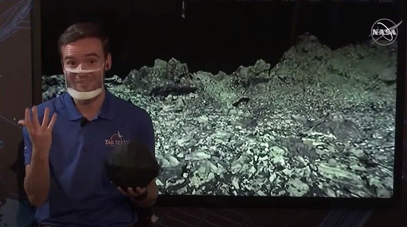 James During TV Broadcast