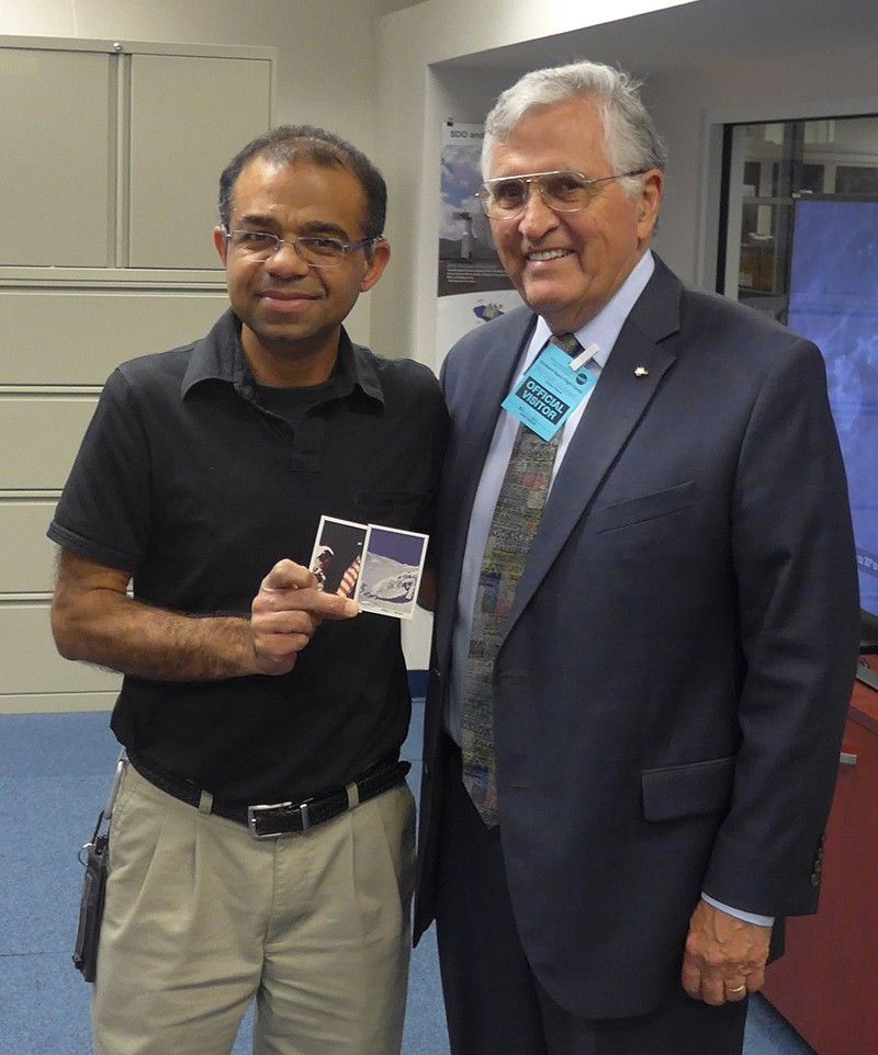Apurva with Jack Schmitt